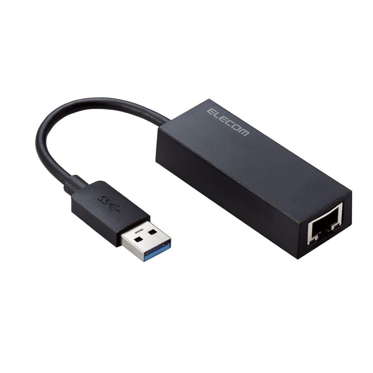 Windows・Mac両対応、USB-Aコネクタで使える1Gbps有線LANアダプタ