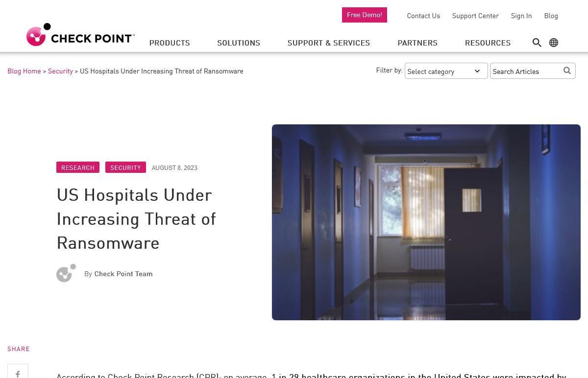 病院を狙うランサムウェアの脅威が増加、29施設につき1施設が被害