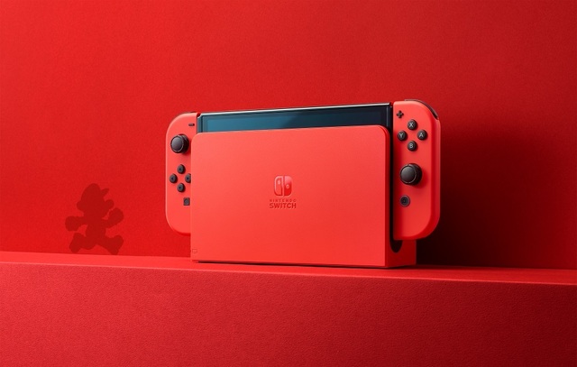 マリオの「赤」がモチーフに！ 「Nintendo Switch（有機ELモデル）マリオレッド」 10月6日発売決定！