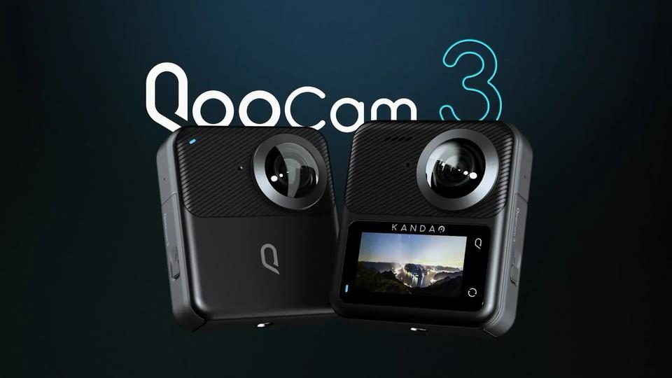 四角いけど撮れるのは全天球な360度カメラ「QooCam3」。お値段もお手ごろ