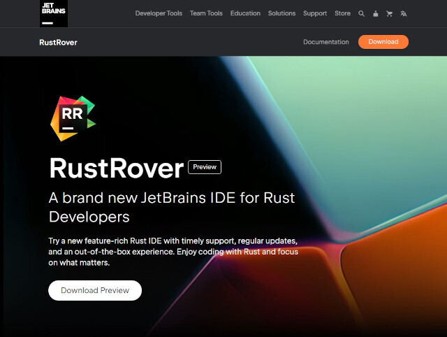 JetBrains、Rust専用のIDE「RustRover」早期アクセスプログラム