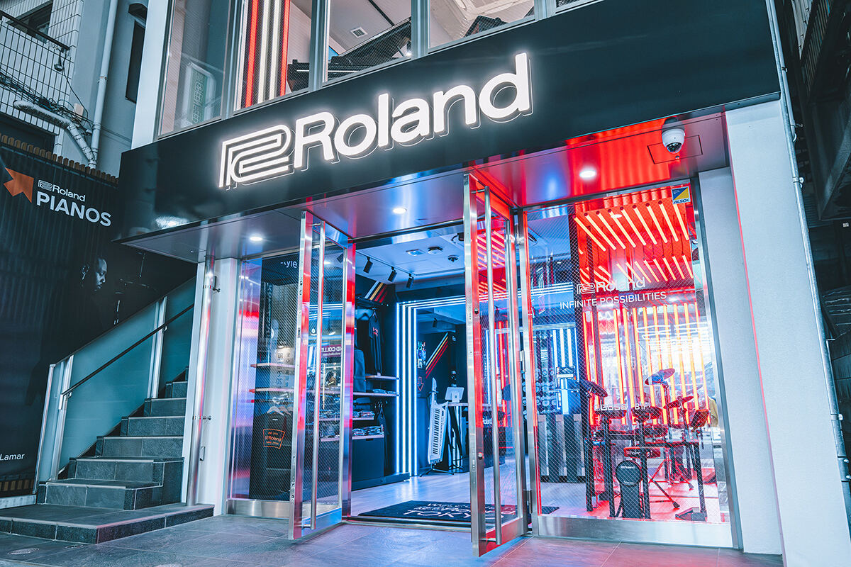 ローランドの直営店「Roland Store Tokyo」がまもなくオープン! – 演奏できない人もクリエィティブになれるショップ