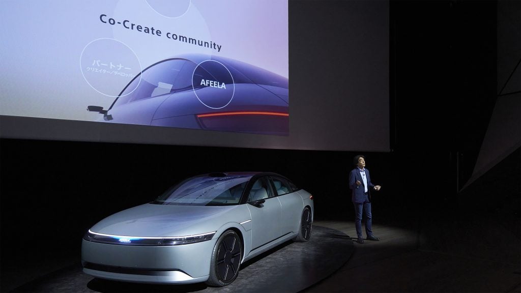 “デジタルガジェット”として車を使いこなす ソニー・ホンダモビリティ株式会社が次世代EV「AFEELA Prototype」を初披露