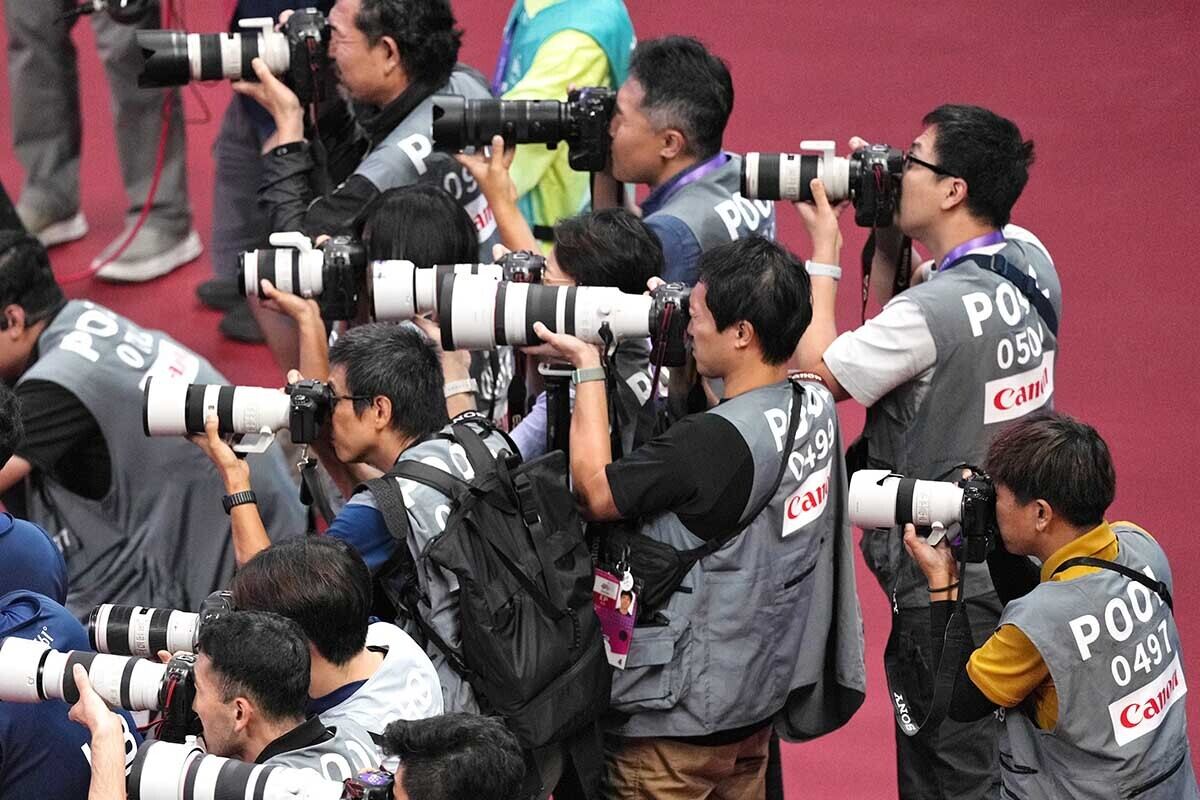 キヤノン、アジア大会の報道用カメラでトップシェア 圧巻のメンテナンス体制も用意
