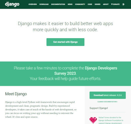 Python Webフレームワーク「Django」5.0 beta 1リリース