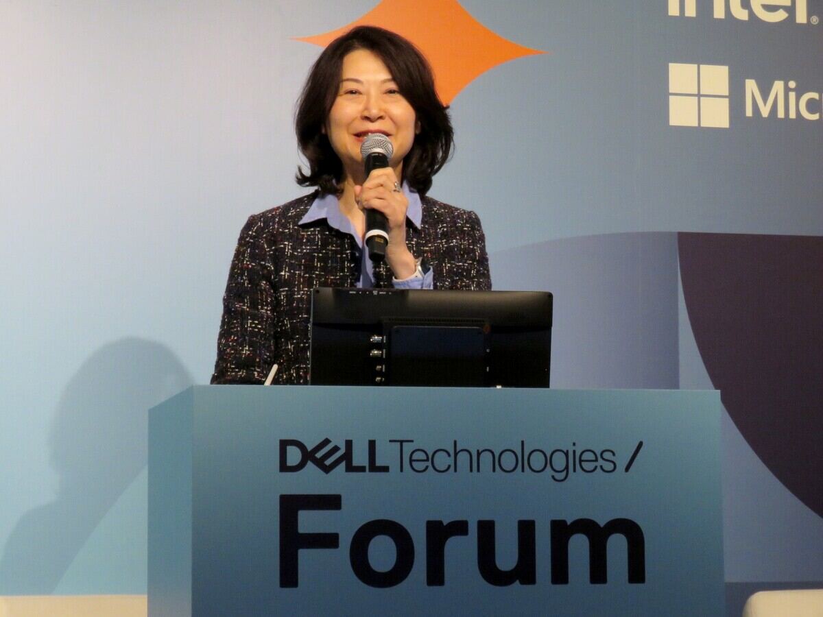専門職を増やすには中高生からの啓蒙活動、Concept Lunaもサンプル展示。Dell Technologies Forum 2023 – Japan