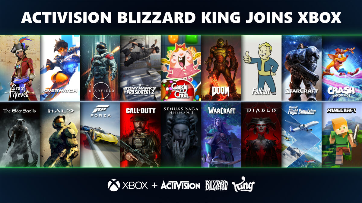 MicrosoftがついにActivision Blizzardの買収を完了 – イギリス規制当局が承認