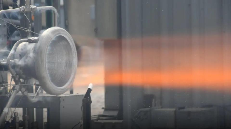 3Dプリントしたアルミ製ロケットノズル。NASAが燃焼テストに成功