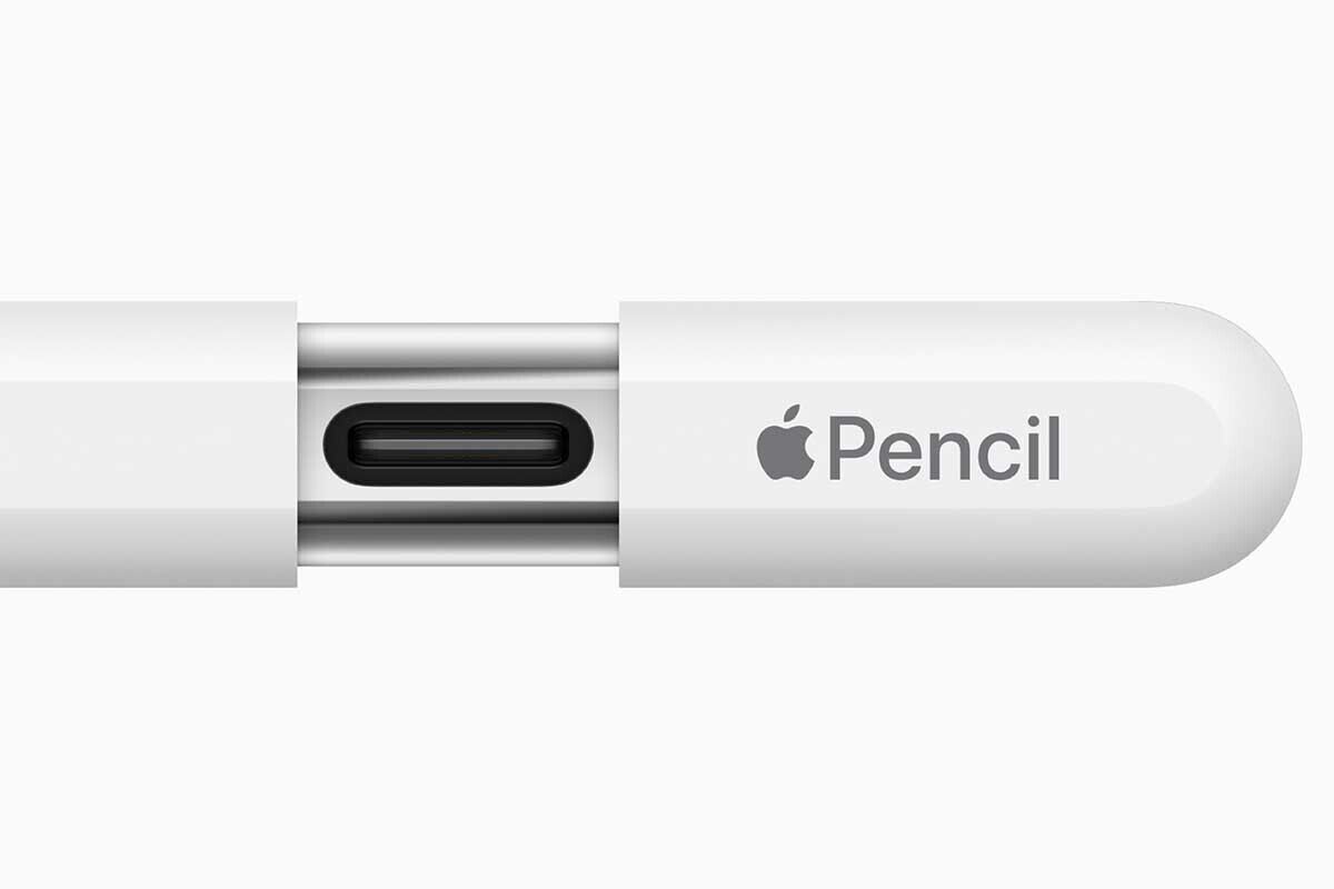 アップル、側面にUSB-Cポートを搭載した新Apple Pencil 12,880円、11月発売