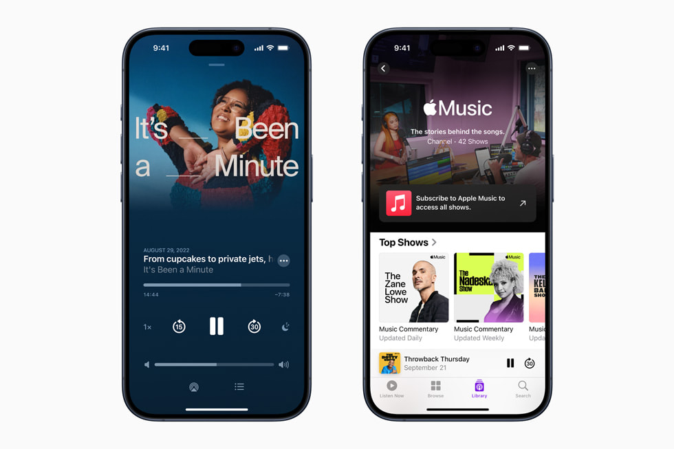 Apple Podcastに、人気のアプリやサービスから100を超える新しいポッドキャストが登場