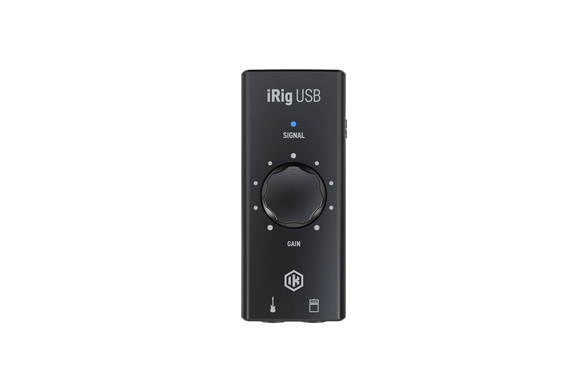 伊IK Multimedia、ギター/ベース用オーディオIF「iRig USB」を発表