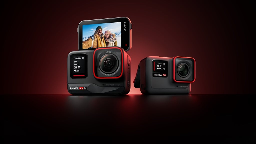 Insta360が2.4インチのフリップ式タッチスクリーンを搭載するアクションカメラ「Insta360 Ace/Ace Pro」を発売
