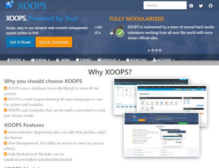 オープンソースCMS「XOOPS」最新版のXOOPS 2.5.11 Final