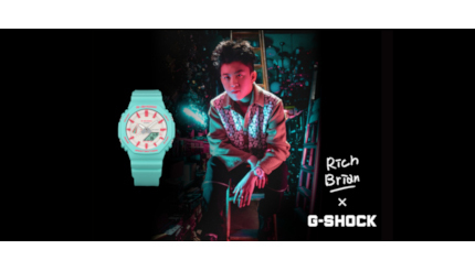 G-SHOCKとミュージシャン「Rich Brian（リッチ・ブライアン）」とのコラボモデル