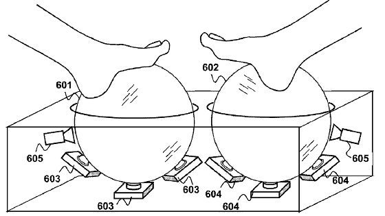 ソニーが「足で操作する球体型VRコントローラー」の特許を申請、超巨大なトラックボール的デバイスで狭い室内でもVRを存分に楽しめる可能性