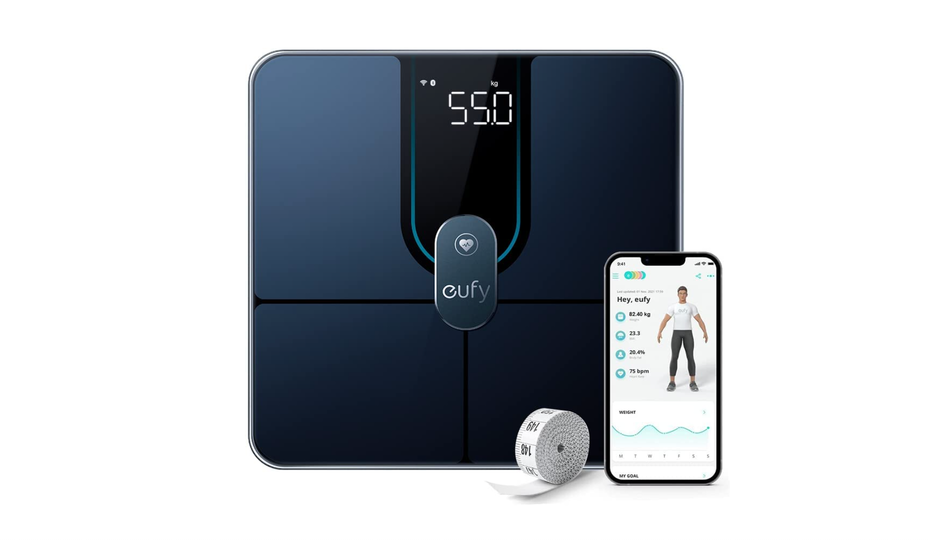 体脂肪率も筋肉量もアプリで自動管理。Ankerのこの体重計なら、毎日乗るのが楽しくなりそう