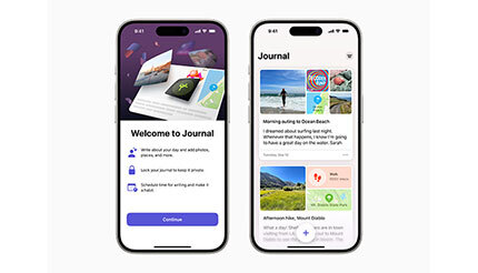 Appleの新アプリ、メモや日記を書ける「ジャーナル」
