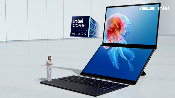 14インチOLEDディスプレイ2画面を備えたノートPC「Asus Zenbook Duo」などAsusのCES 2024発表内容まとめ