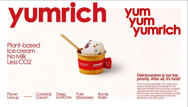 カフェやレストランへの卸売販売に向けて！日本発プラントベースアイス「yumrich」、代官山「日本食品総合研究所」にて開発をスタート