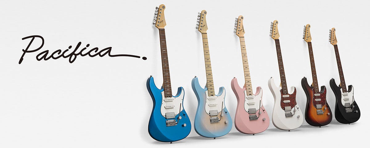 ヤマハ、エレキギター「Pacifica」シリーズに新モデルを追加