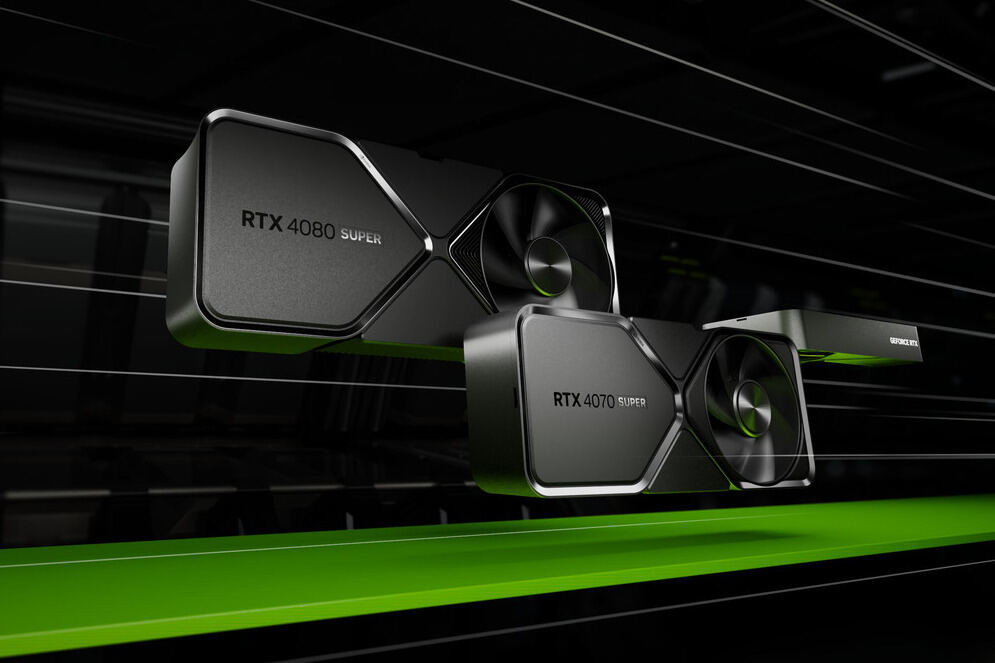 NVIDIA GeForce RTX 40 SUPERシリーズ投入 – 最下位RTX 4070 SUPERでもRTX 3090より高速