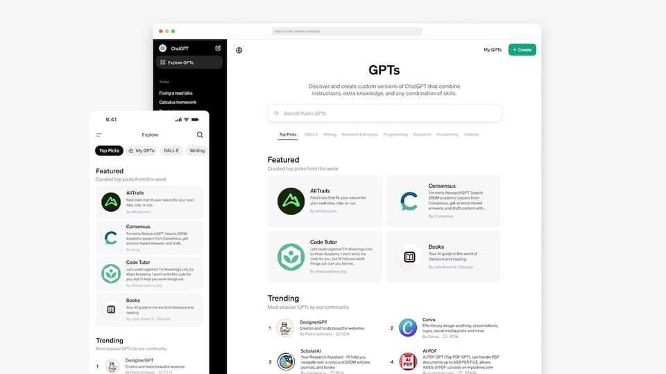 OpenAI、新たなプラットフォーム「GPT Store」をついにオープン