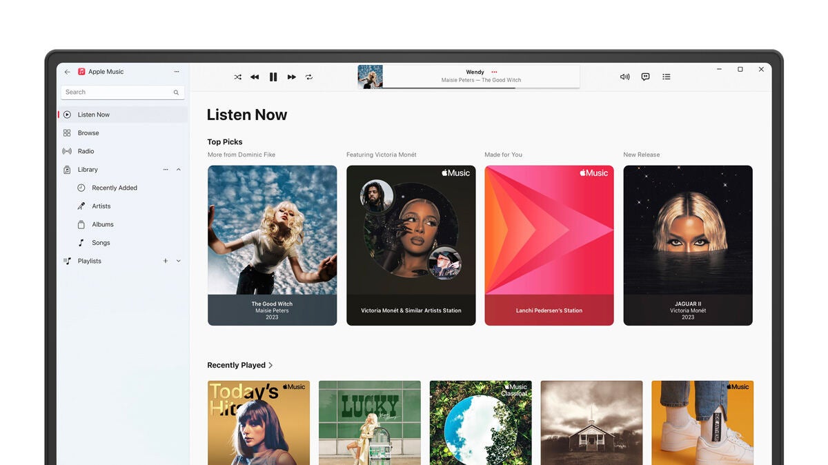 Apple、WindowsでもiTunes解体、「Music」「TV」「デバイス」を正式リリース