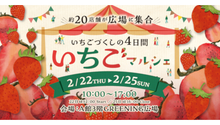 東京・吉祥寺で「いちごマルシェ」、約20店舗の「いちごスイーツ・雑貨」が大集合