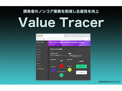エーピーコミュニケーションズ、Platform EngineeringにAIを活用した「Value Tracer」を発表 開発者のノンコア業務を削減