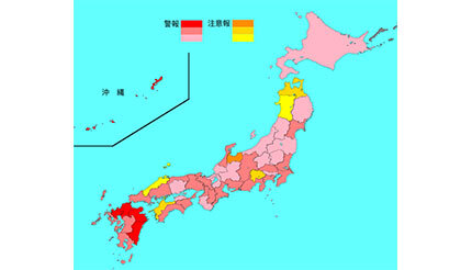 インフルエンザ患者報告数は11万人台が続く、東京都は9000人超え