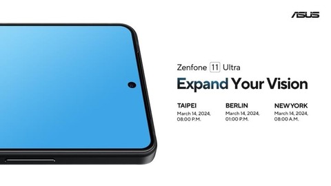 ASUS、次期フラッグシップスマホ「Zenfone 11 Ultra」のグローバル向け発表会を日本時間3月14日21時から開催！ROG Phone 8と同等の高性能機
