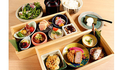 大阪・梅田の食の複合施設で地域産品を詰め込んだランチ、2月19日から3種類
