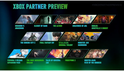 「Xbox Partner Preview」2回目の配信が終了、新作14ゲームの情報や映像を届ける