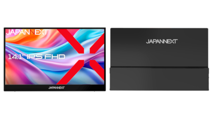 14.1インチのフルHD解像度モバイルディスプレイがJAPANNEXTから、2万2980円で発売