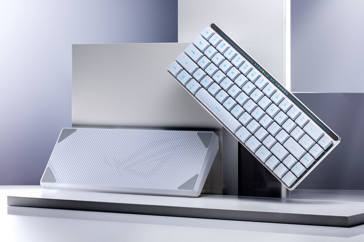 ASUS JAPAN、コンパクトな65%レイアウト・ロープロファイル仕様のゲーミングキーボード発売
