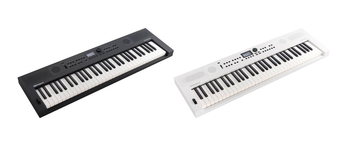 ローランド、多彩な音色と豊富な自動伴奏機能を備えたポータブルキーボード2製品