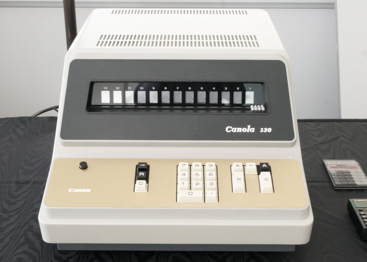 キヤノン電卓60周年！ 世界初テンキー式卓上電子計算機から最新バイオマス原料使用の電卓まで、数々の名作を振り返る