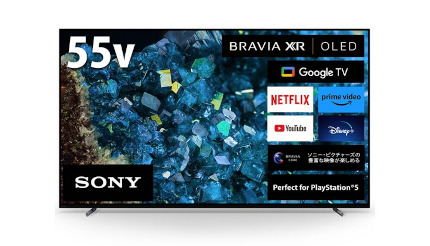 ソニーBRAVIA「XRJ-55A80L」シェア1割超 連続1位記録は9週に伸びる 今売れてる有機ELテレビTOP10 2024/4/4