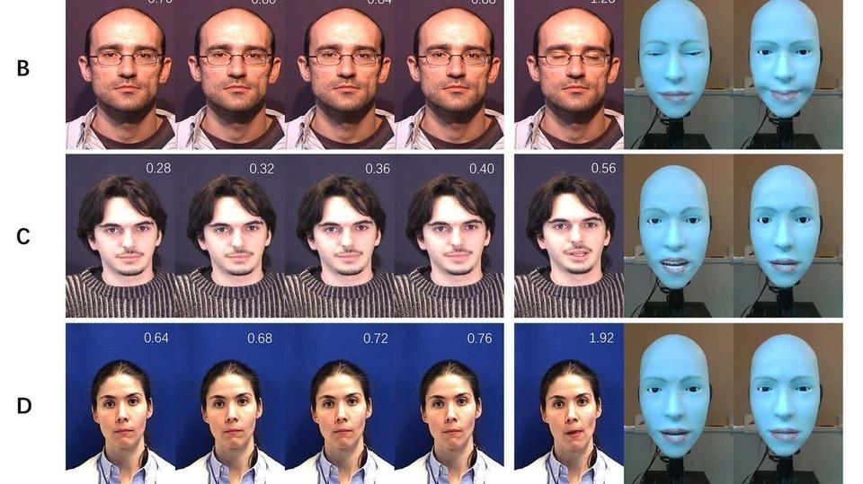 その表情は共感できる？ 最新ロボット「Emo」の特技は顔マネです