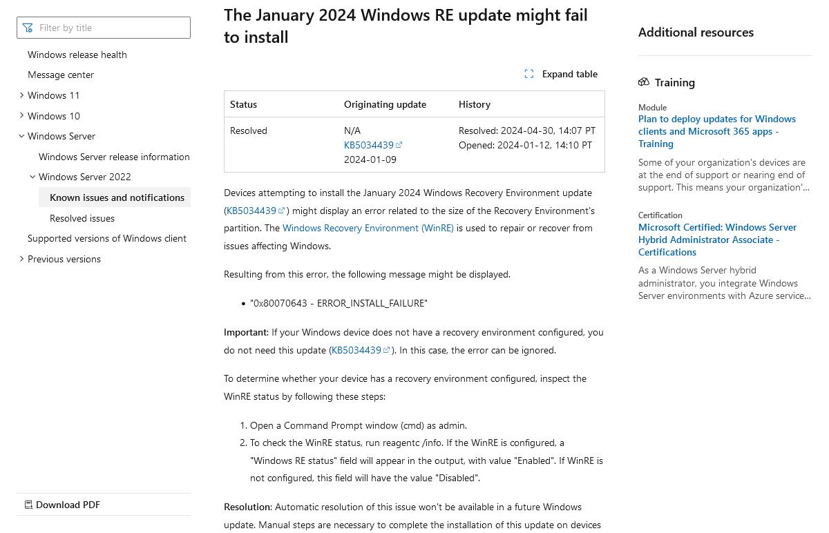 Microsoft、1月の更新プログラムエラーは修正せず – 手動の解決策公開