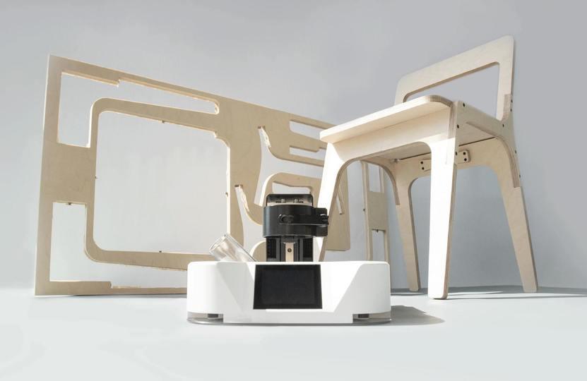 家具も作れちゃう！ 最大120cm四方まで対応の家庭用CNCロボット「Cubiio X」