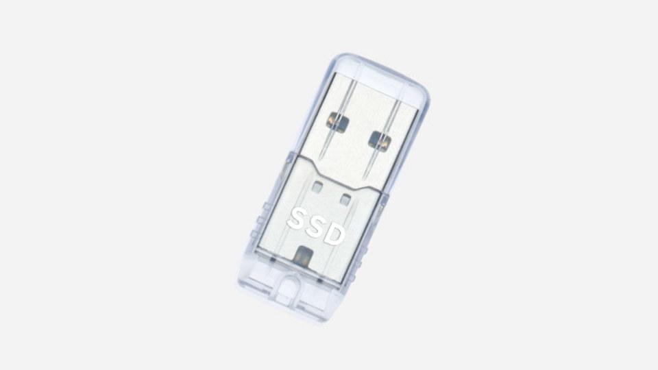 つまめるサイズのテラバイト。USB-A接続の小型SSD