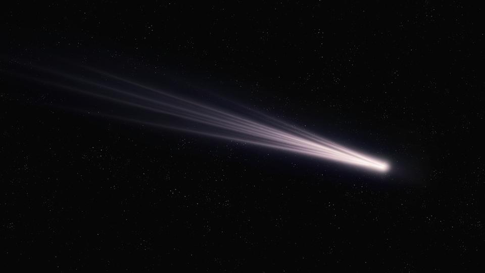 昨年発見された新たな彗星。地球には2024年に最接近予定