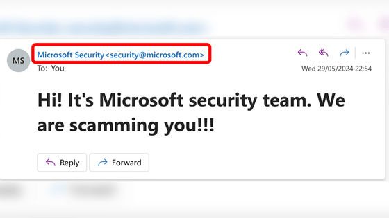 誰でもMicrosoftの従業員になりすましてメールを送れるバグが発見される