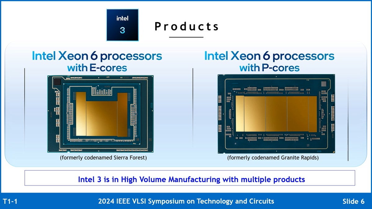 「Intel 3」プロセスの詳細について初めて言及 – 最大18%性能向上、すでにXeon 6量産中