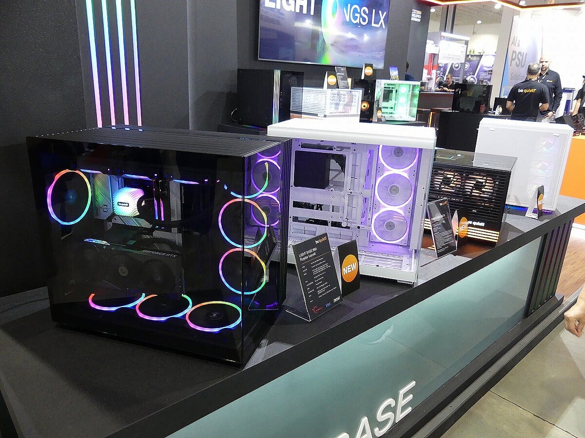 COMPUTEX TAIPEI 2024 – be quiet!、同社初のピラーレスケース「Light Base」シリーズを展示