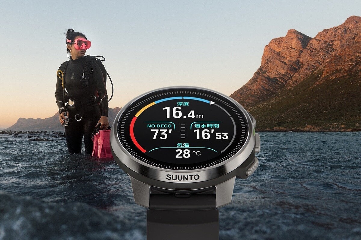 スント、水中ダイビングにも陸上スポーツにも適した「SUUNTO OCEAN」