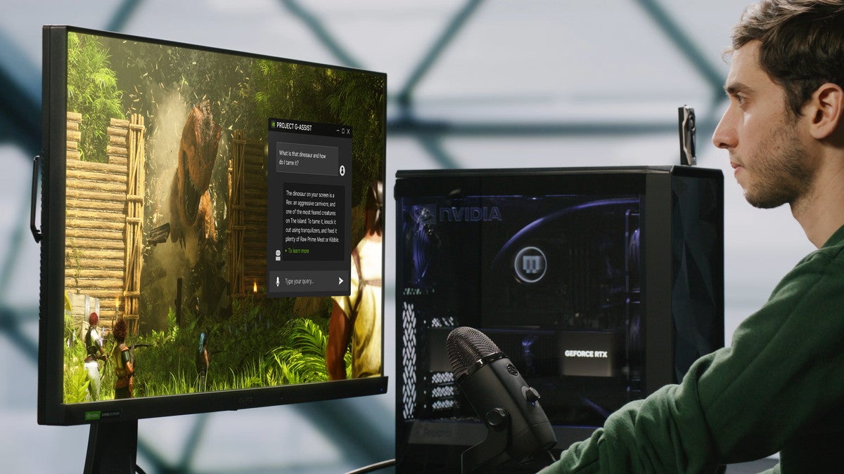 NVIDIA GeForce搭載PCが「Copilot+ PC」へ – ゲームとAIの融合「G-Assist」が『ARK: Survival』に