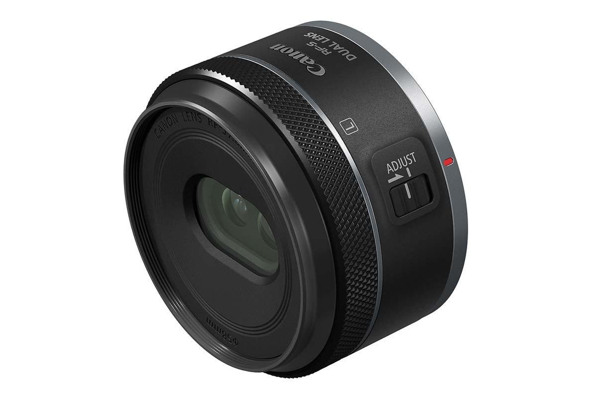 キヤノン、3D映像撮影用レンズ「RF-S7.8mm F4 STM DUAL」 Apple Vision Pro向け