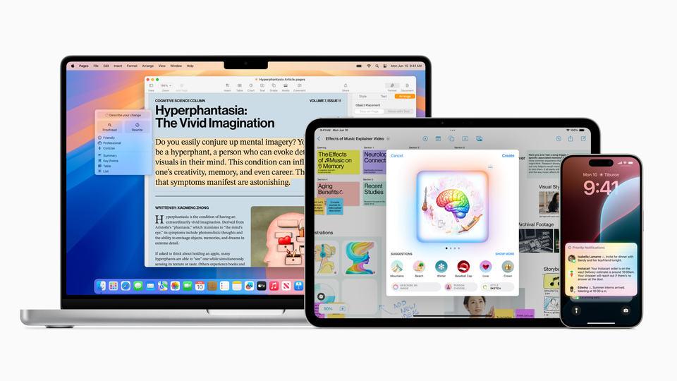 Appleの人工知能「Apple Intelligence」が使える機種はこちら #WWDC24